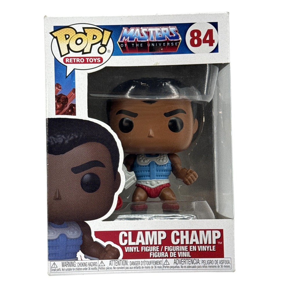 Funko Pop Masters Universe‎ MOTU Clamp Champ 84 Vinyl Figure Standard Multicolor